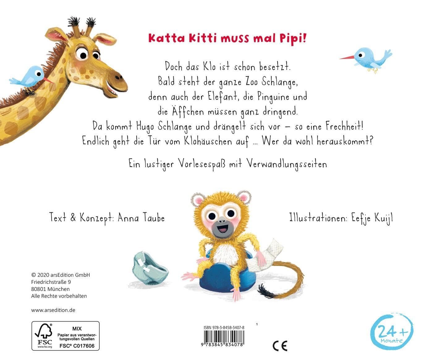 Der ganze Zoo geht aufs Klo: Mit Verwandlungsseiten