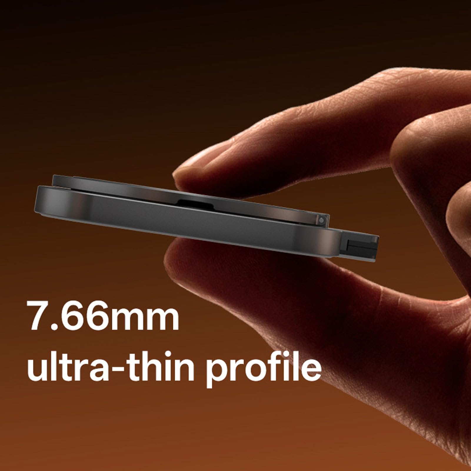 Jectse Traduttore per Supporto Telefonico Dispositivo Leggero con Clamp/Holder Magnetica Multilingue per un Comodo Viaggio di Studio per Professionisti Impegnati