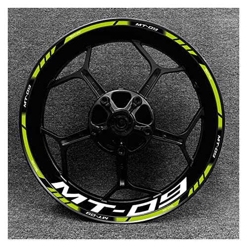 Adesivo per Cerchioni 17 Pollici Moto Anteriore