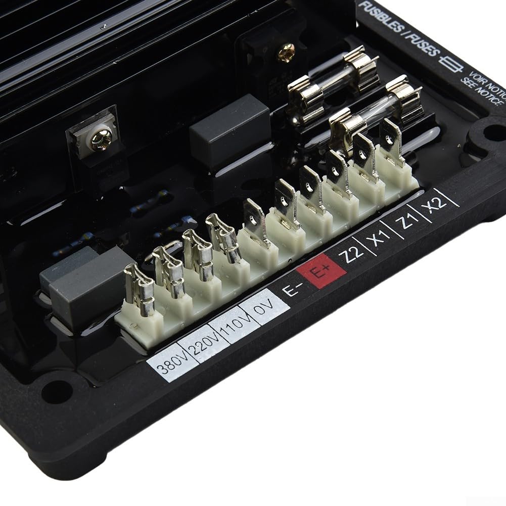 Regulador de voltaje automático AVR R450, para generador Leroy Somer Genset Nuevo AVR Reemplazo para generador de alternador de CA Voltaje para módulo de control estabilizador