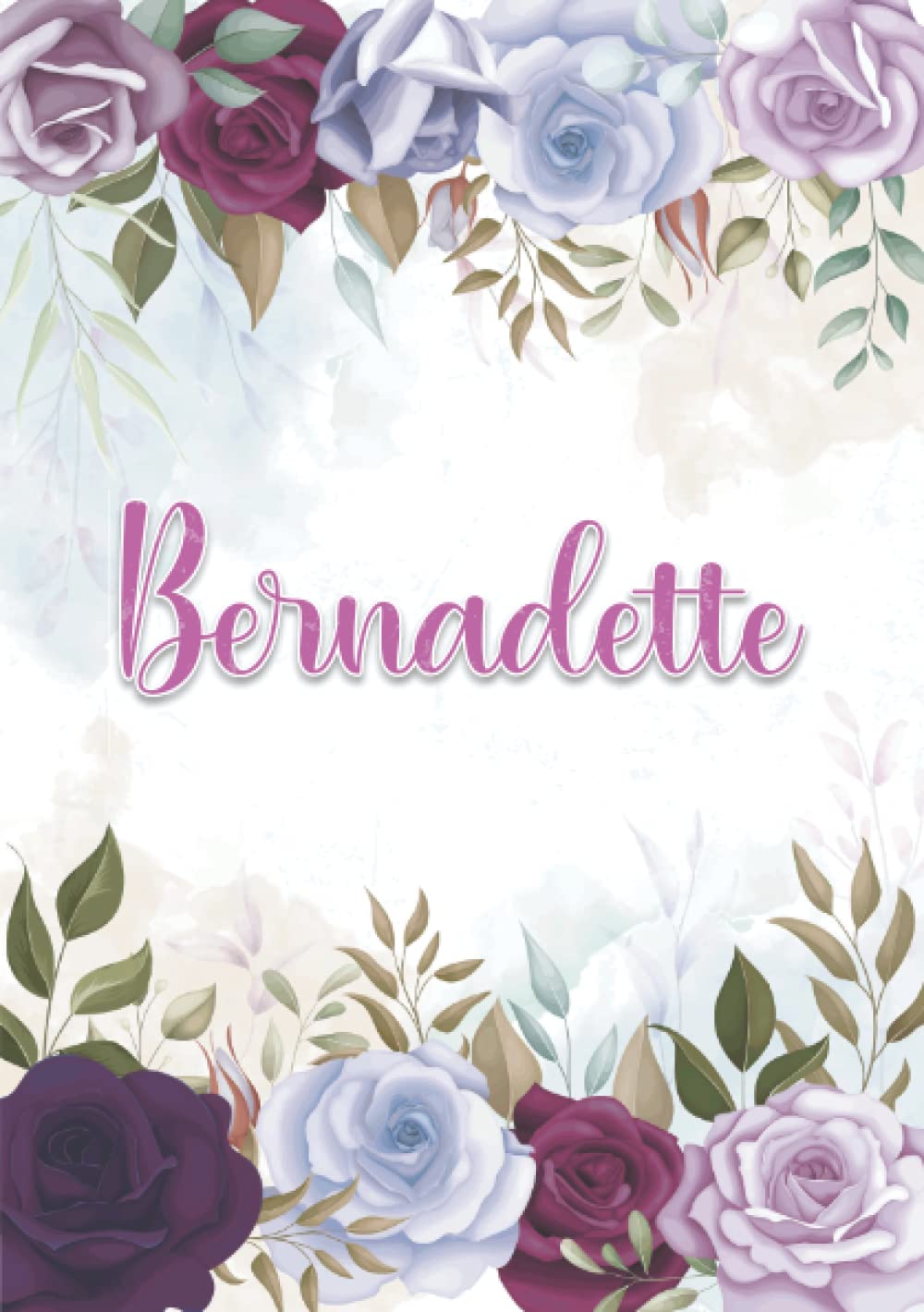 Independently published Bernadette: Taccuino A5 | Nome personalizzato Bernadette | Regalo di compleanno per moglie mamma sorella figlia ... | Design: decorazione floreale | ... formato A5 (14.8 x 21 cm) (Italian Edition)
