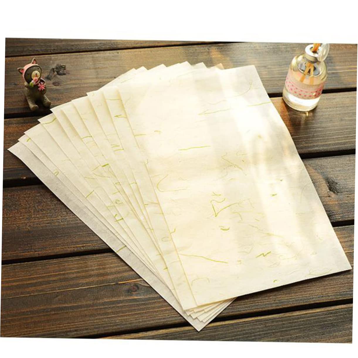 40 Fogli Di Carta Xuan Professionale Per Calligrafia Cinese – Semi-trattati, Assorbenti, Per Inchiostro E Acquerelli, Formato 25x13 Cm