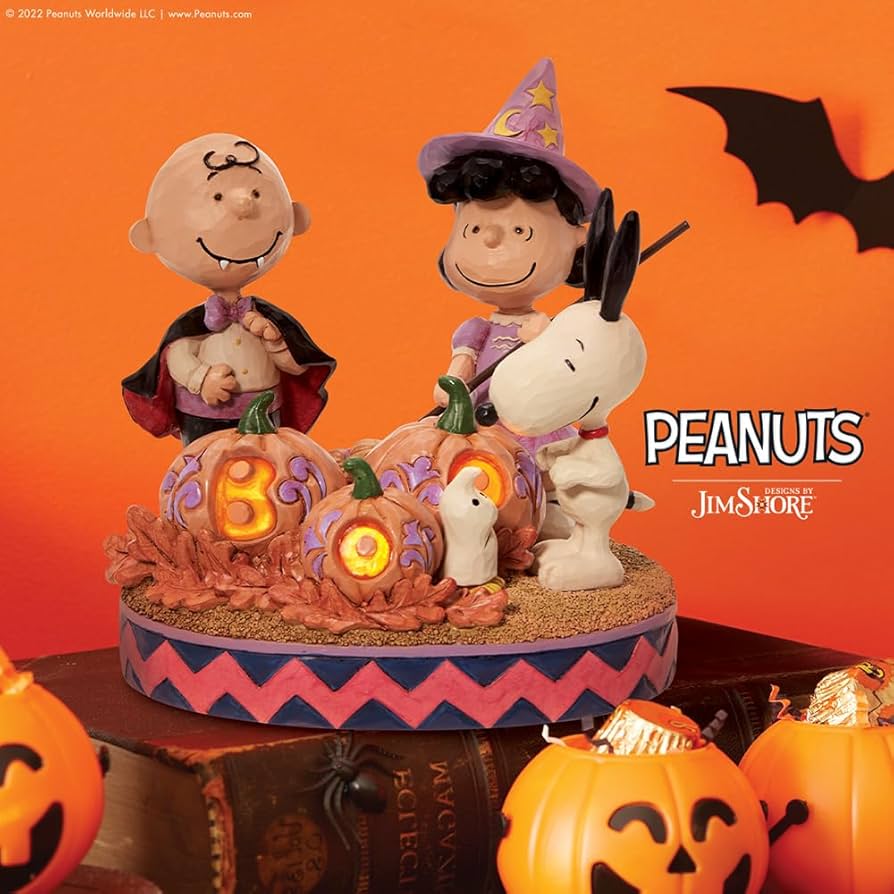 Amazon.com: Enesco Peanuts by Jim Shore Peanuts The Gang Dressed