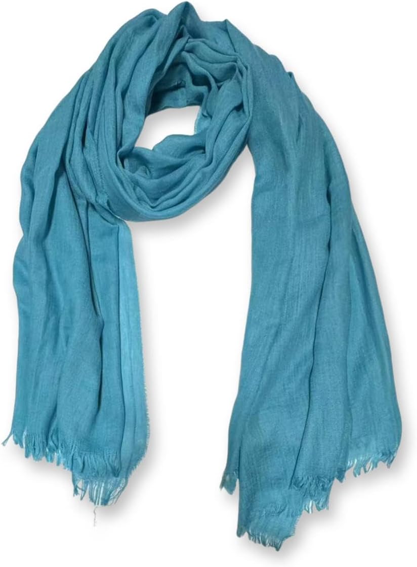 Cotton Linen Blend Fashion Scarf