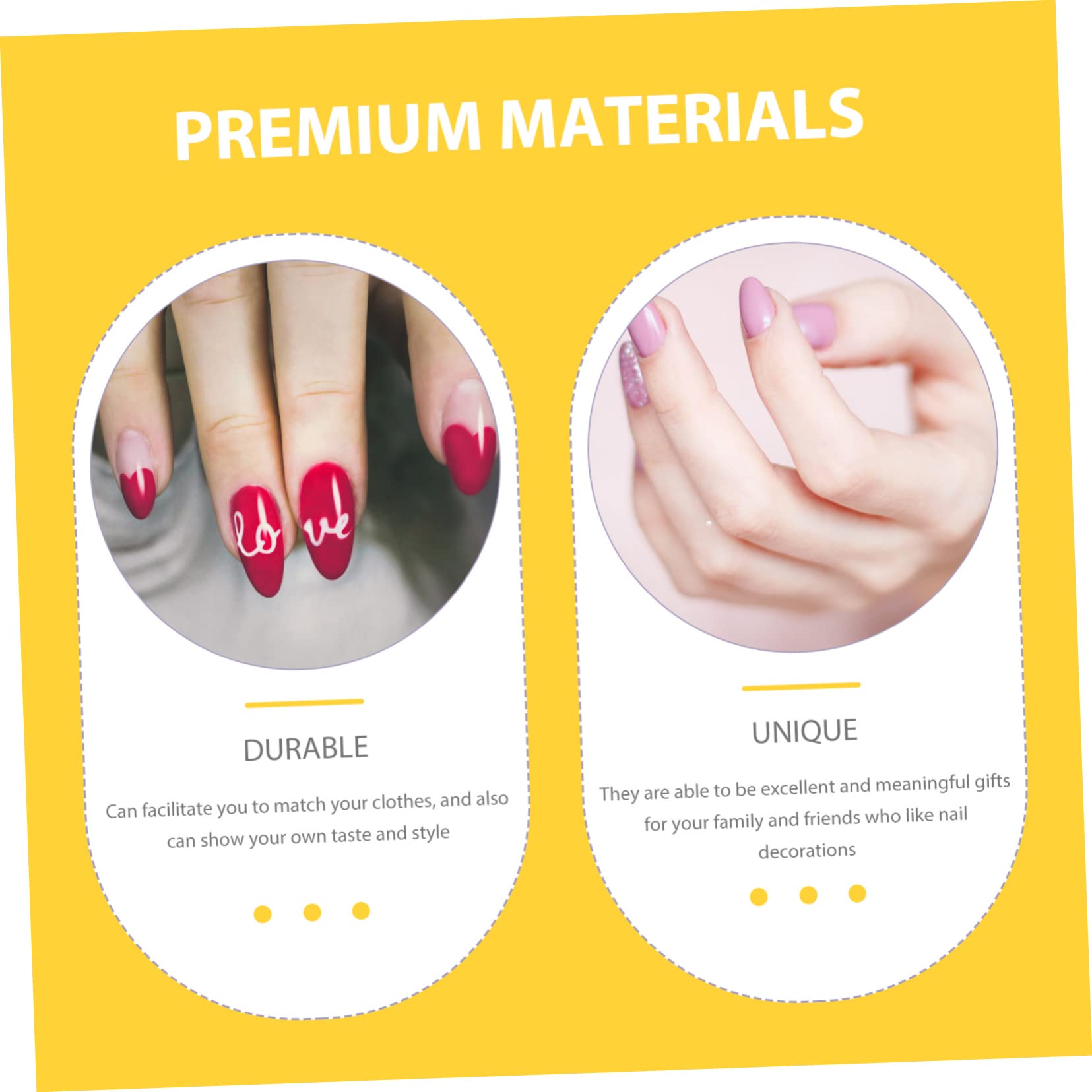 Healeved 40hojas Pegatinas De Nail Art Líneas Para Manicura Variantes Para Decoraciones De Uñas