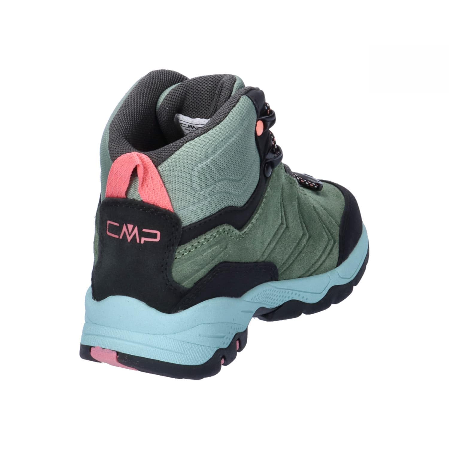 CMP Kids Melnick Mid Trekking Shoes WP, Botas para Senderismo Unisex niños, Green, 30 EU