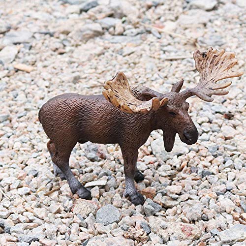 Statue cerf sauvage décorative pour combler le vide d'une étagère - 3