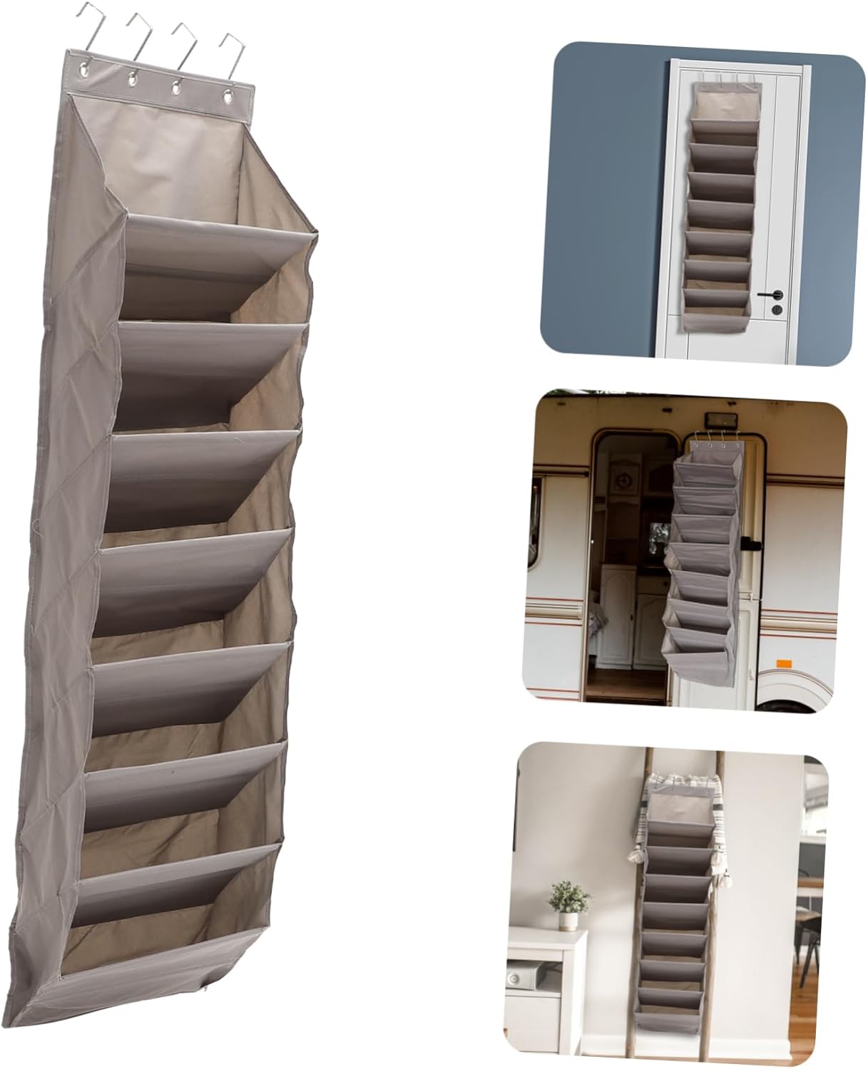 VICASKY Hanging Shoe Storage Organizer Bag Multi Functional Wall Pocket for Door Lightweight Stylish and Practical Design for Home Bathroom and Closet