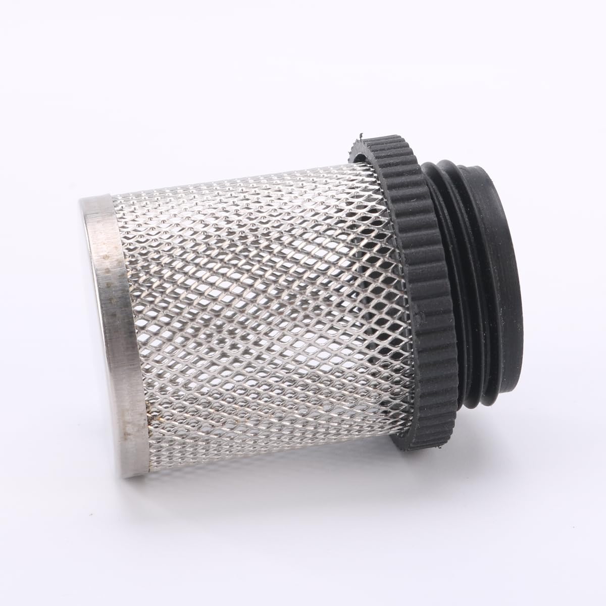 10 filtros de Malla de Acero Inoxidable 304 de 1/2" a 2" con Rosca Macho for riego de jardín, Filtro de Entrada de Drenaje for Acuario.(63mm)