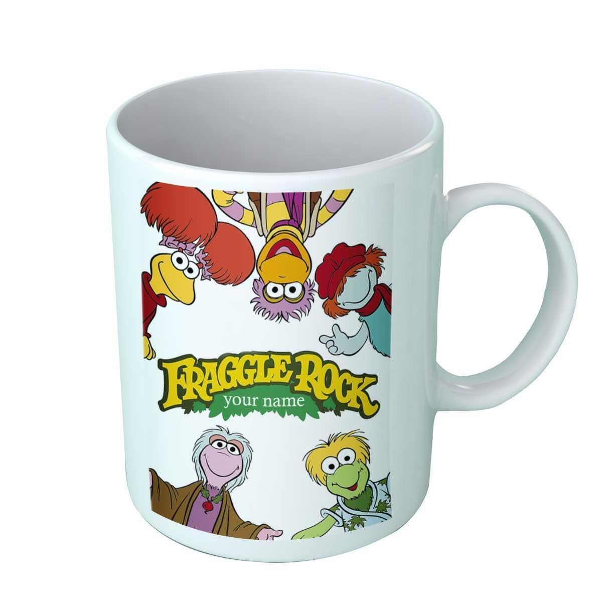 Fraggle Rock Style ELSA Frozen Mug Perfect Personalized Name Choice Printed Printed Coffee and Tea Ceramic Mug- 11OZ Ceramic Coffee Mug