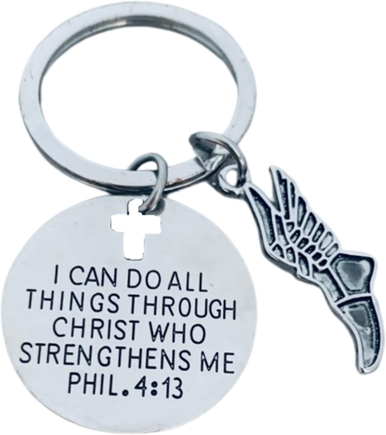 Sportybella - Track Keychain, Track N' Field Jewelry, Gift for Runners, Cross Country & Track and Field
