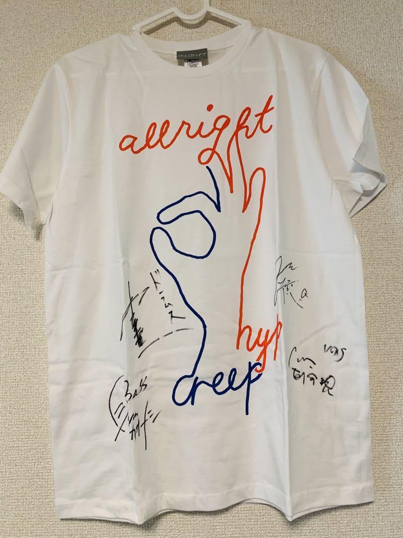 クリープハイプ　サイン入りTシャツ クリープハイプサイン入りTシャツ