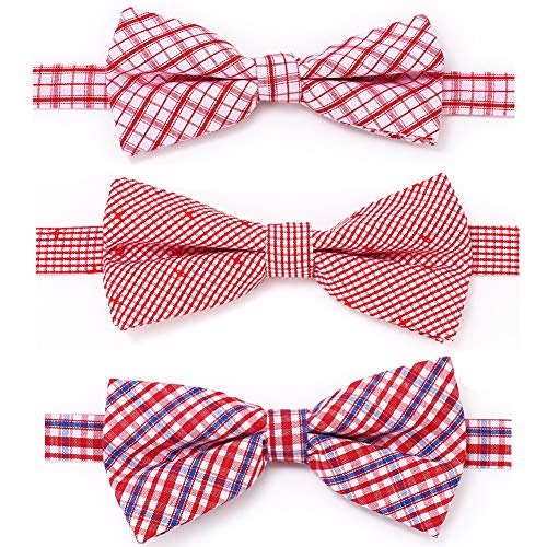 Freewindo Dog Bow Ties, 9pcs Adjustable Cat Bow Ties, Dog Bowties for