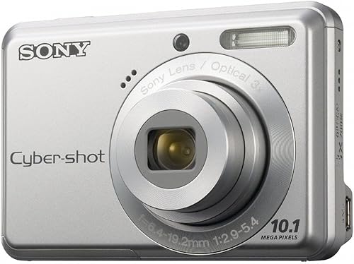 Sony Cyber-shot DSC-S930 10-MP Digital Camera with 3x Optical Zoom, 2.4" LCD, Image Stabilization, Face Detection (Silver)