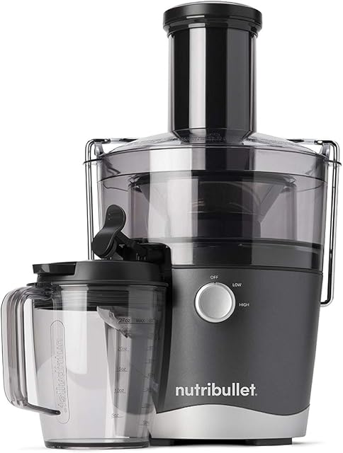 Nutribullet 01515 Centrifugal Juicer, 800 W, Graphite