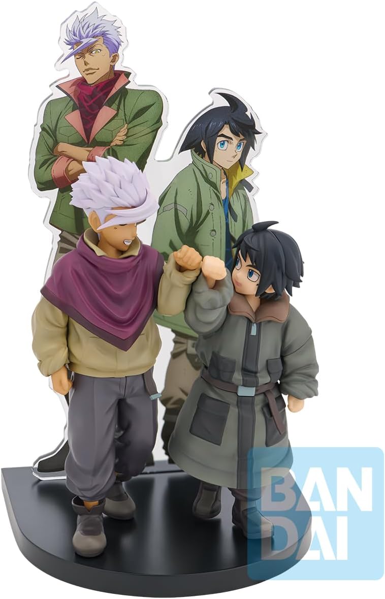 Ichibansho Figure - Mobile Suit Gundam Iron-Blooded Orphans - Augus Mikazuki & Itsuka Orga (Iron-Blooded Orphans) Collectible Statue