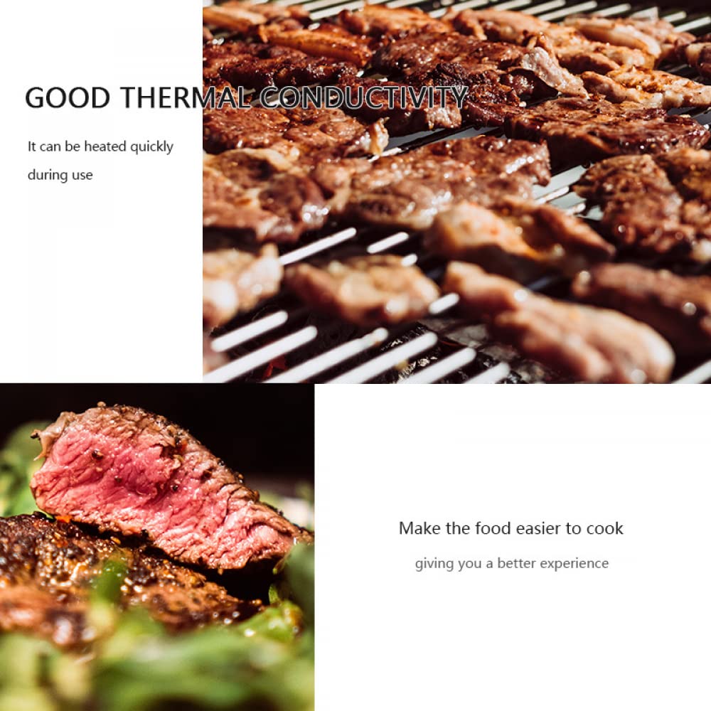 YXSH Barbecue da Esterno Griglia da Campeggio Tavolo da Barbecue Portatile Pieghevole in Acciaio Inox Griglia Portatile Pieghevole Tavolo da Cucina