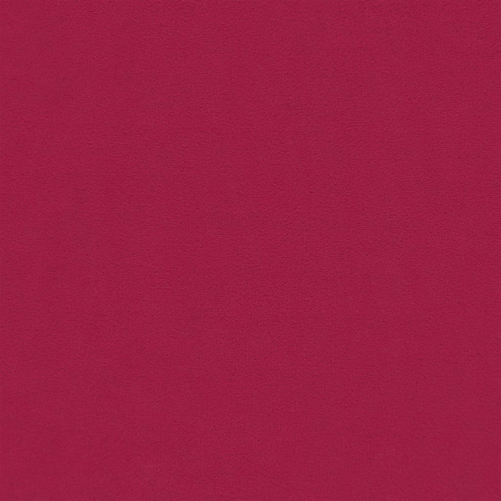 Sofá de 2 plazas con chaise longue en forma de L, color rojo vino, 125 cm, terciopelo y patas de metal, sofá de salón acogedor