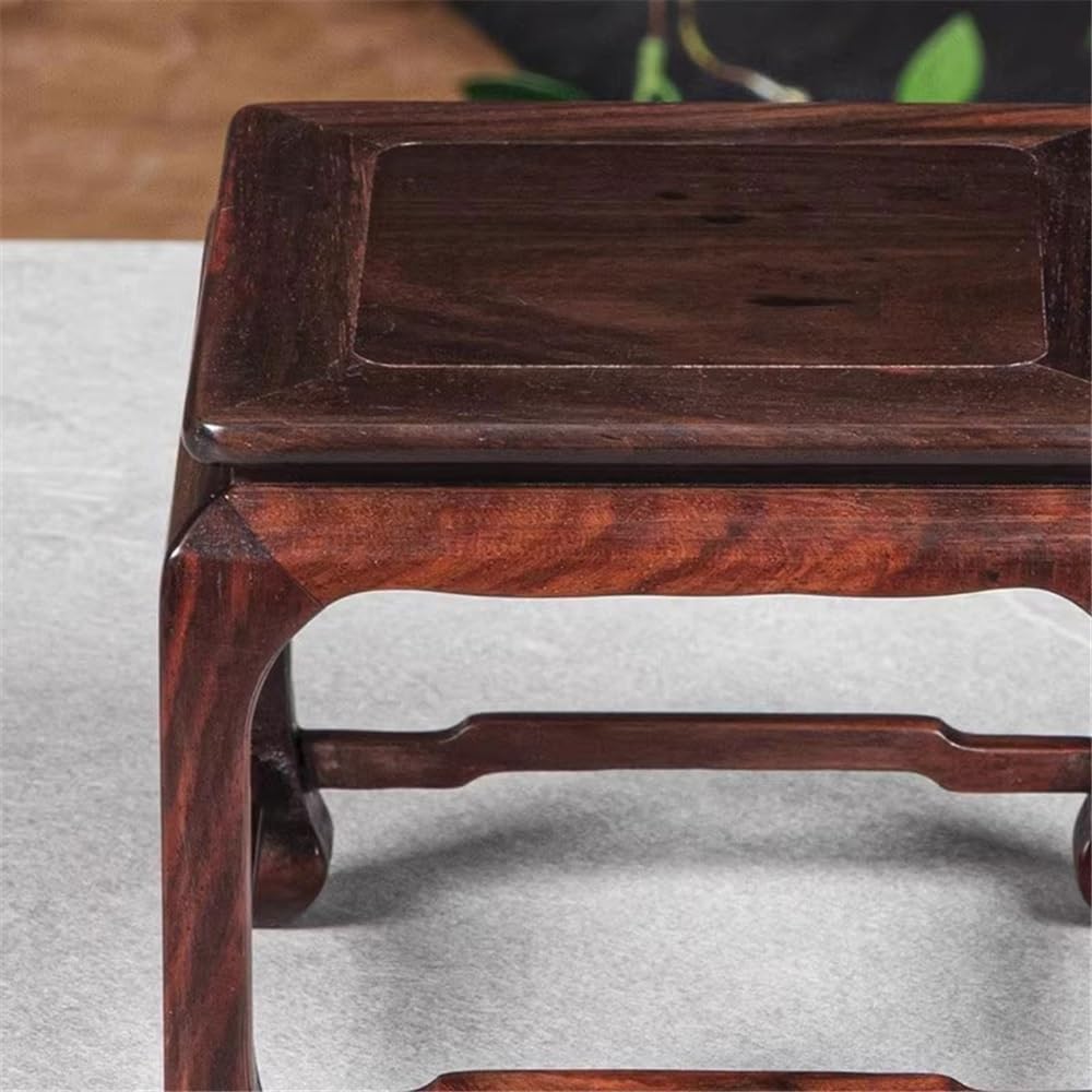 Bonsai-Basis Quadratischer Präsentationssockel mit Bonsai-Sockel hohem Bein