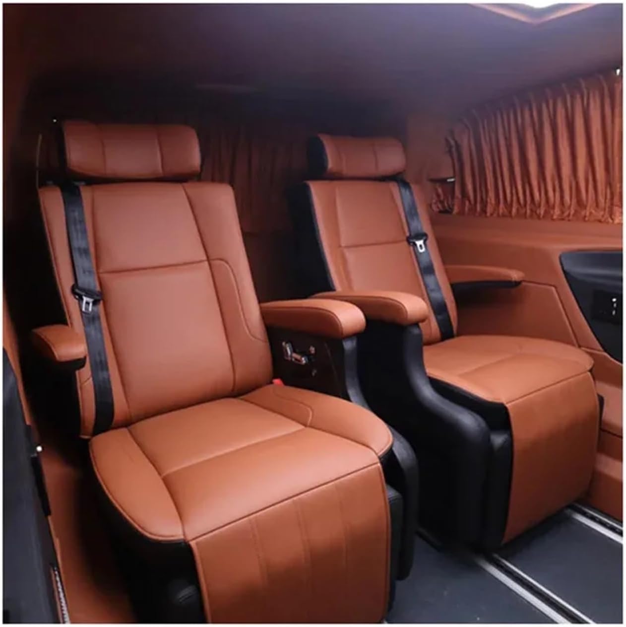 Auto Seat Luxurious Car Seats Chair Electric Adjus Leather For MPV With Leg Rest
