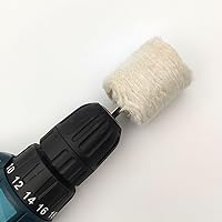 Vista 7 de 6 pcs Buffing Wheel for Drill,Buffing Pad Polishing Wheel Kits,Wheel Shaped Polishing Tool for Metal Aluminum,Stainless