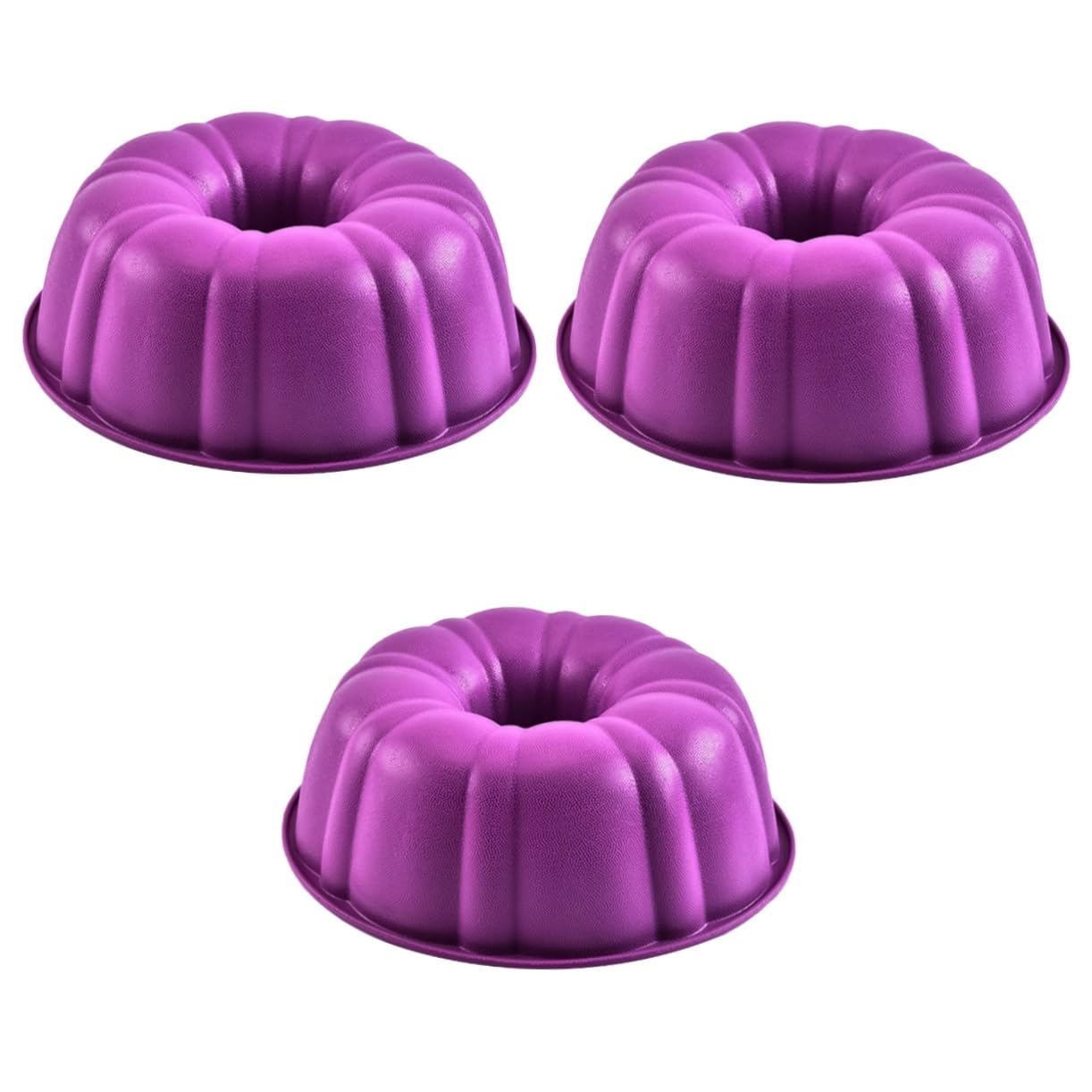 PRETYZOOM 3 Pezzi 10 Per Dolci in Silicone Da 10 Pollici Grandi Per La Cottura Di Zucche Non Facili Da Pulire Per