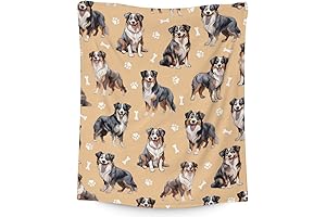 Extraordinary Australian Shepherd Throw: Unparalleled Comfort for Dog Lovers
