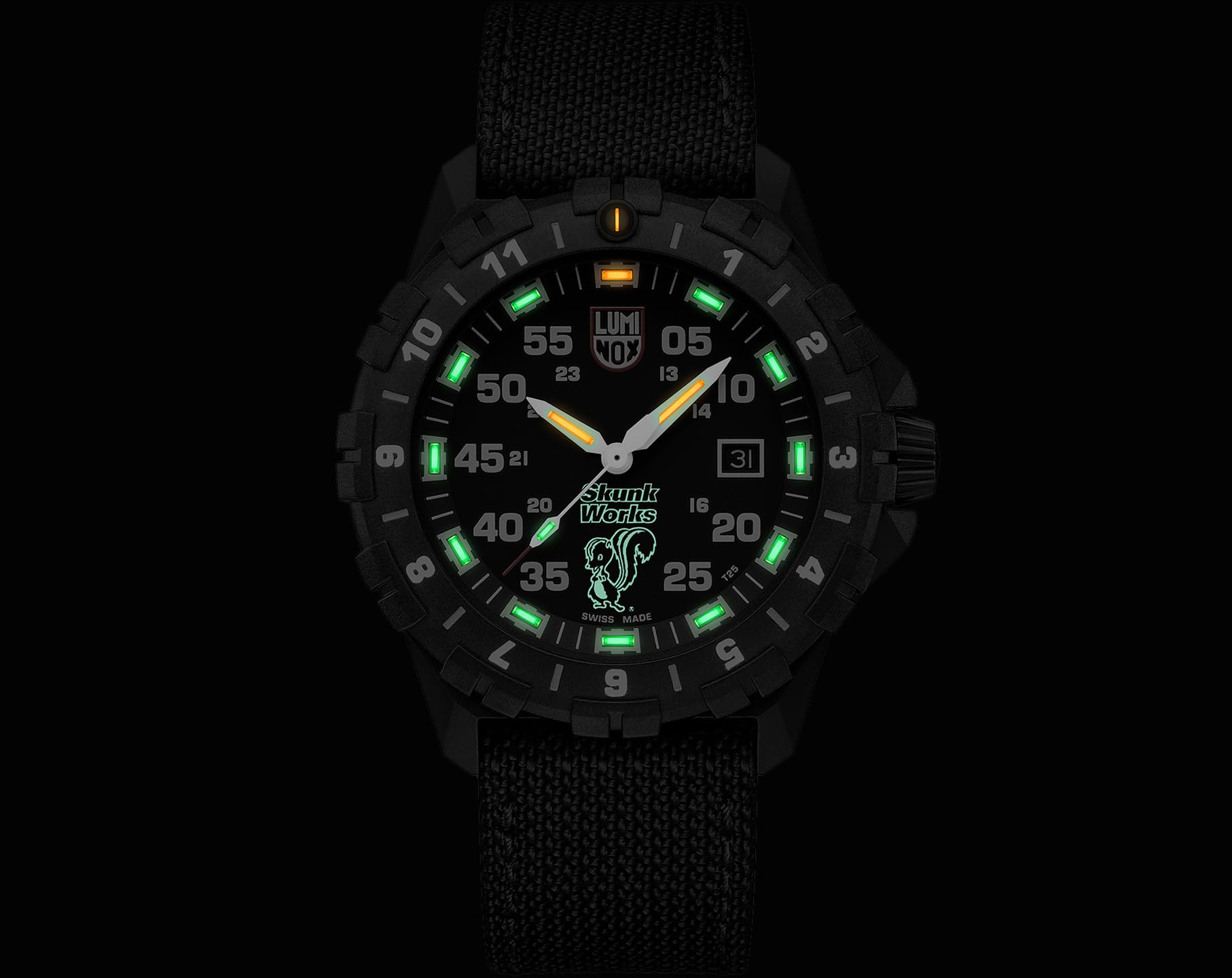 Luminox Reloj analógico de Cuarzo para Hombre con Correa de plástico XA.6442.H.Set