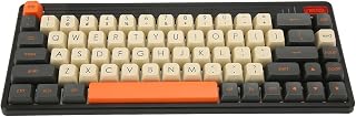 Wired RGB Keyboard, Hot Swappable 18 Lighting Effects Mechanical Gaming Keyboard 5.0 Large Letter for Office