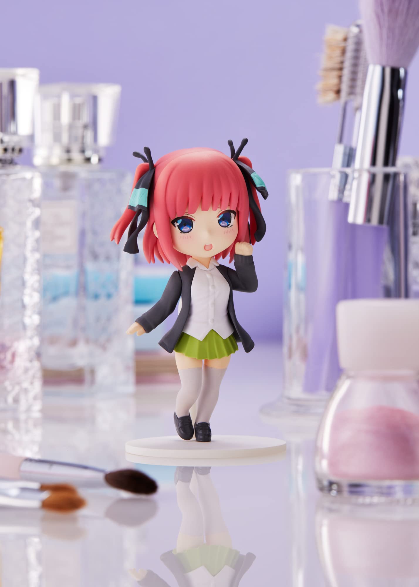 Amazon | PLUMPMOA 五等分の花嫁∬ ミニフィギュア 中野二乃 全高約