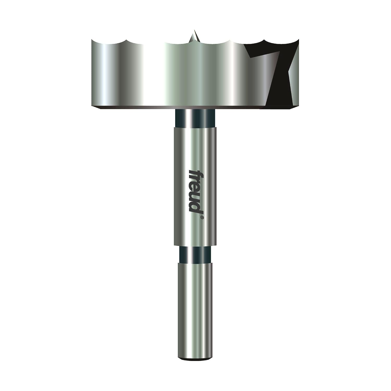 Freud Precision Shear Serrated Edge Forstner Drill Bit 2-1/8-inch (PB-016) 3 Pack