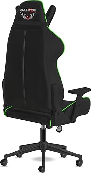 Samurai SS Oyuncu Koltuğu Premium PU Deri Gaming Koltuk (Deri, Yeşil)