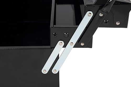 Vista 6 de Pro-Lift Caja de herramientas de acero – Caja de herramientas de metal voladizo de 5 bandejas de 21 pulgadas portátil con asa – Cierre de pestillo