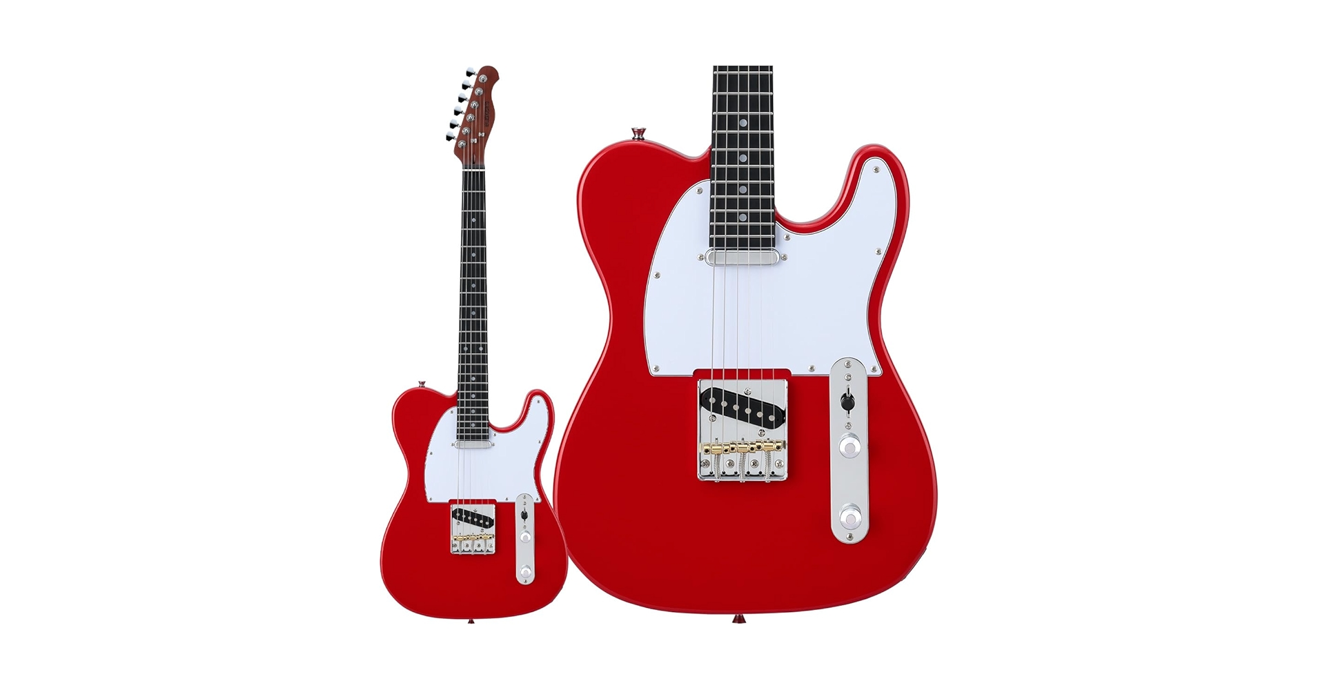 Amazon | BUSKERS BTL-Standard RED テレキャスタータイプ