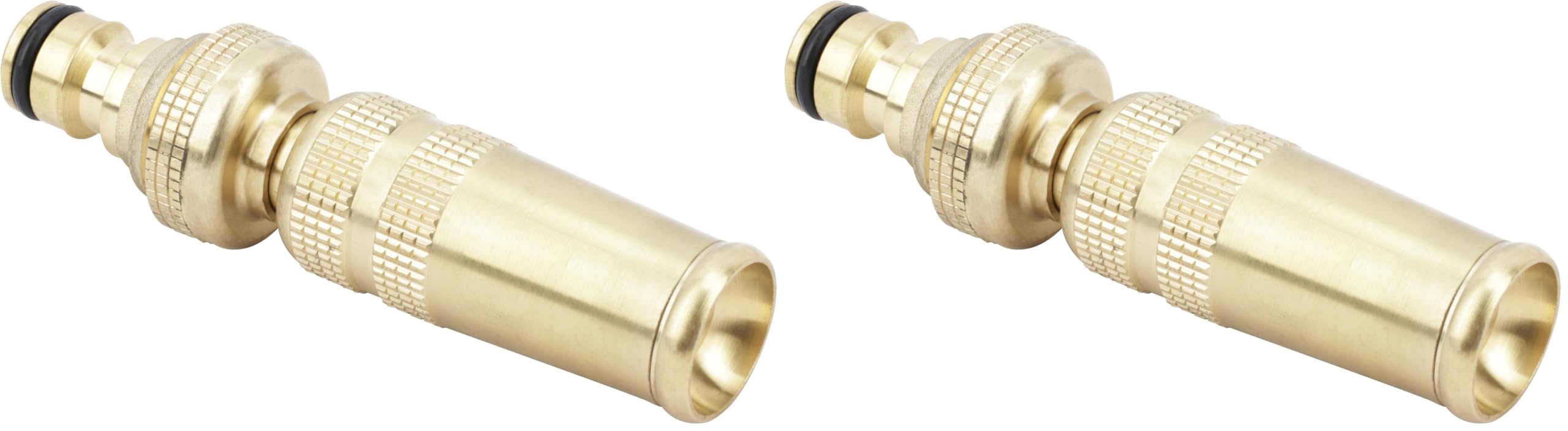 Lance d’arrosage en laiton Boutté L115 avec raccord rapide intégré (Lot de 2)