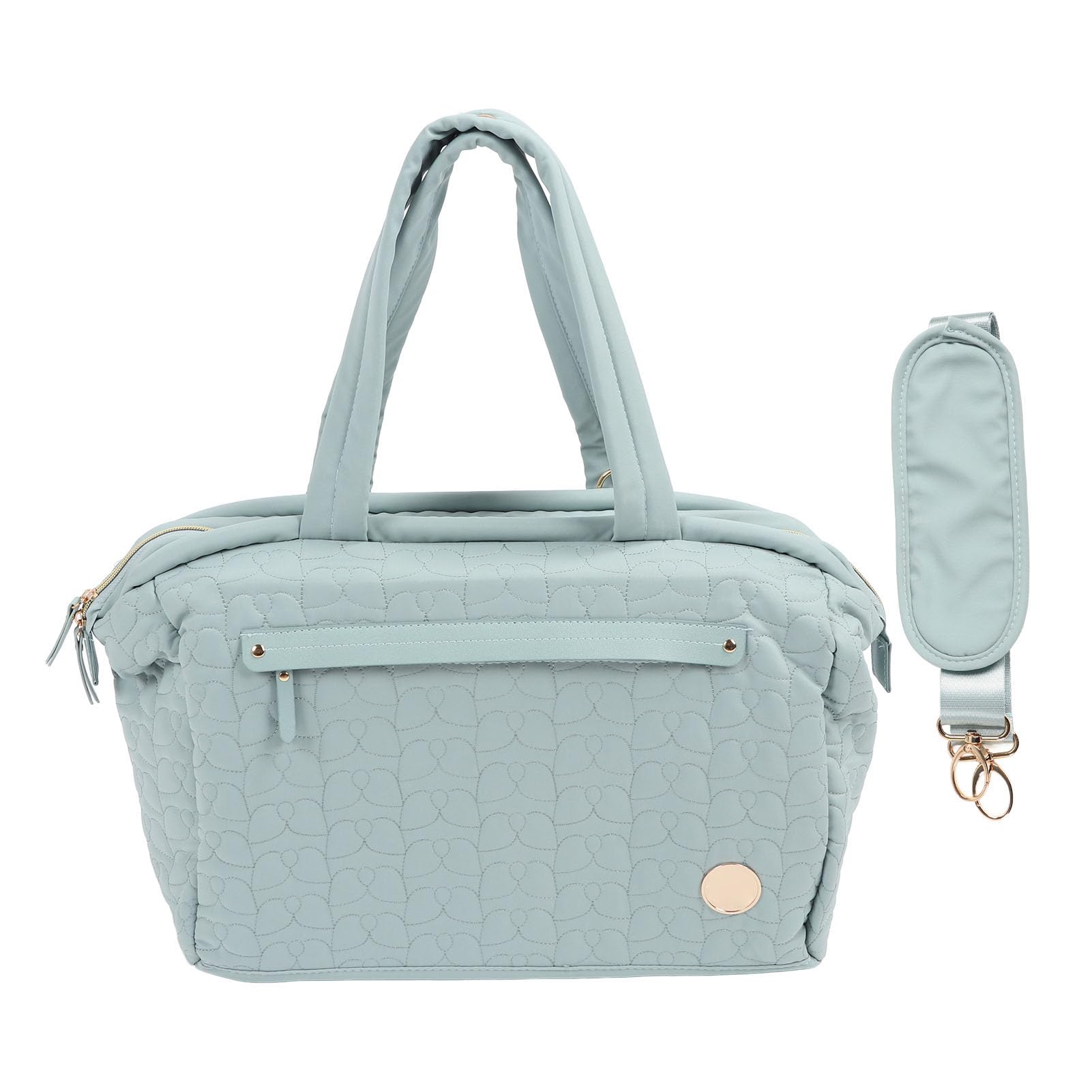Bolsa de pañales de Hombro de Gran Capacidad fácil de Limpiar la Bolsa de pañales Multifuncional para Viajar al Aire Libre