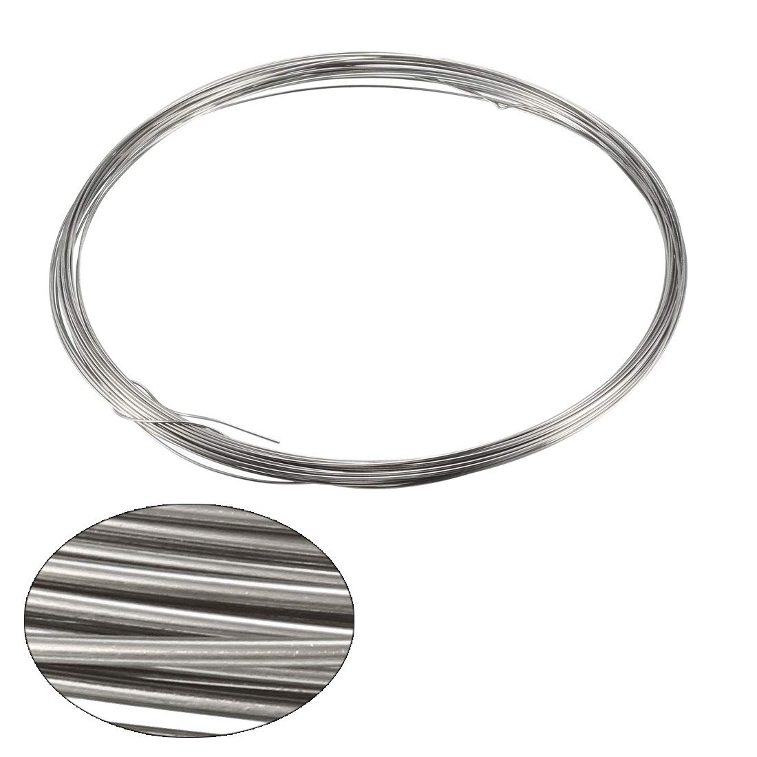 Heizdraht Aus Nickelchrom (Cr20Ni80), 1 Mm Dick, 4,9 M Länge – Für Öfen & DIY-Projekte Bis 1200°C