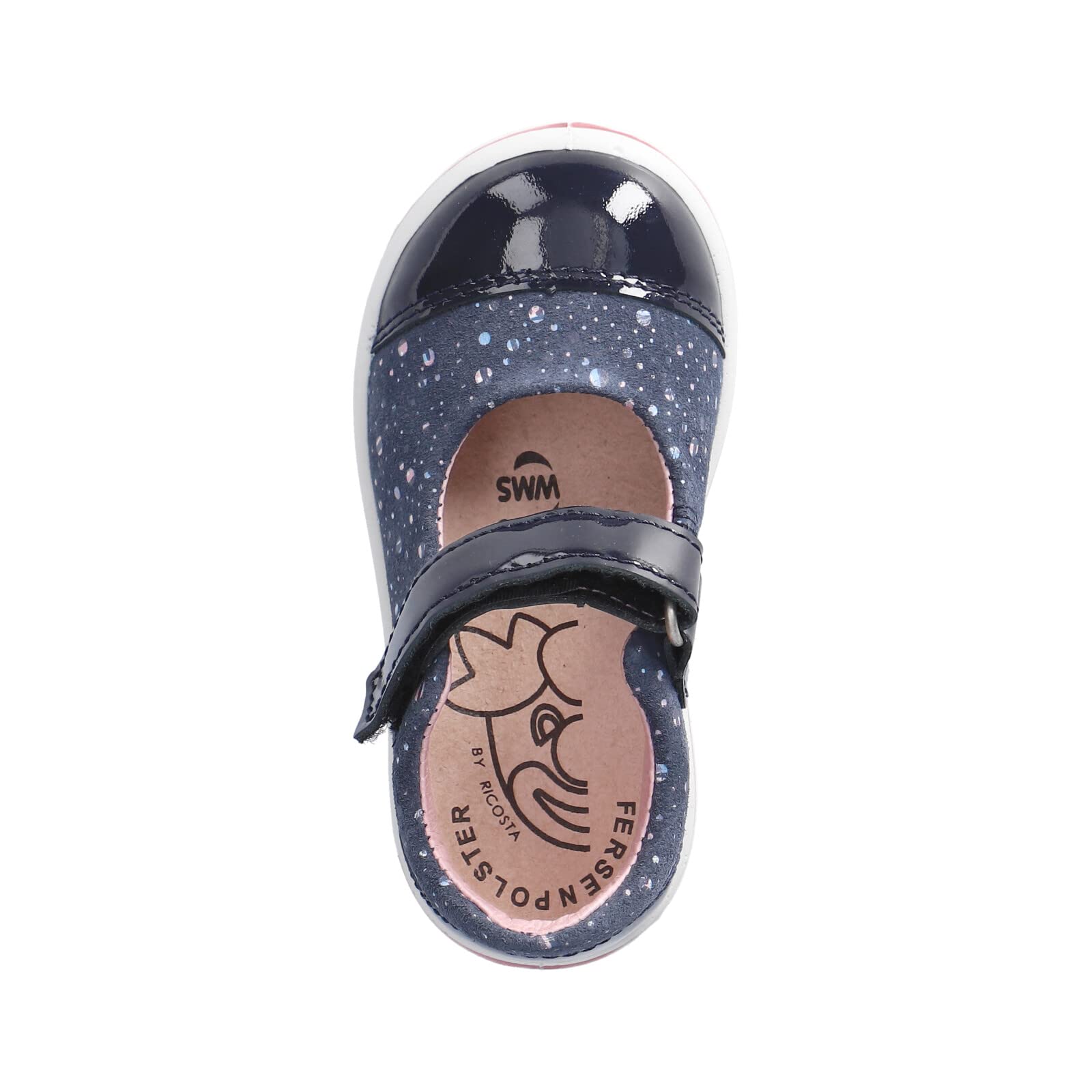 RICOSTA Mädchen Riemchenballerinas Corinne,Kinder Lauflernschuhe,WMS:Mittel