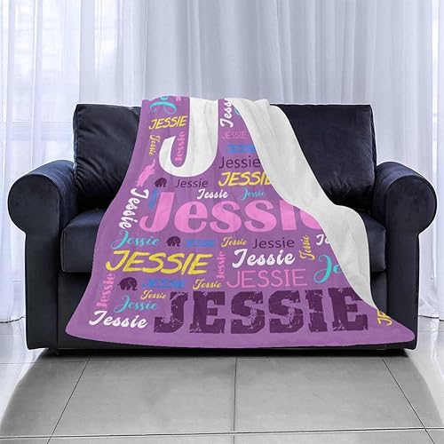 Miniatura 3 de casecoco Mantas de Navidad personalizadas con nombre para adultos y niños, manta de bebé personalizada de forro polar suave, mantas para hombres y