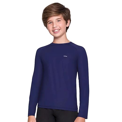 Camiseta INFANTIL Térmica Manga Longa Proteção UV50+ Selene Meninos e Meninas