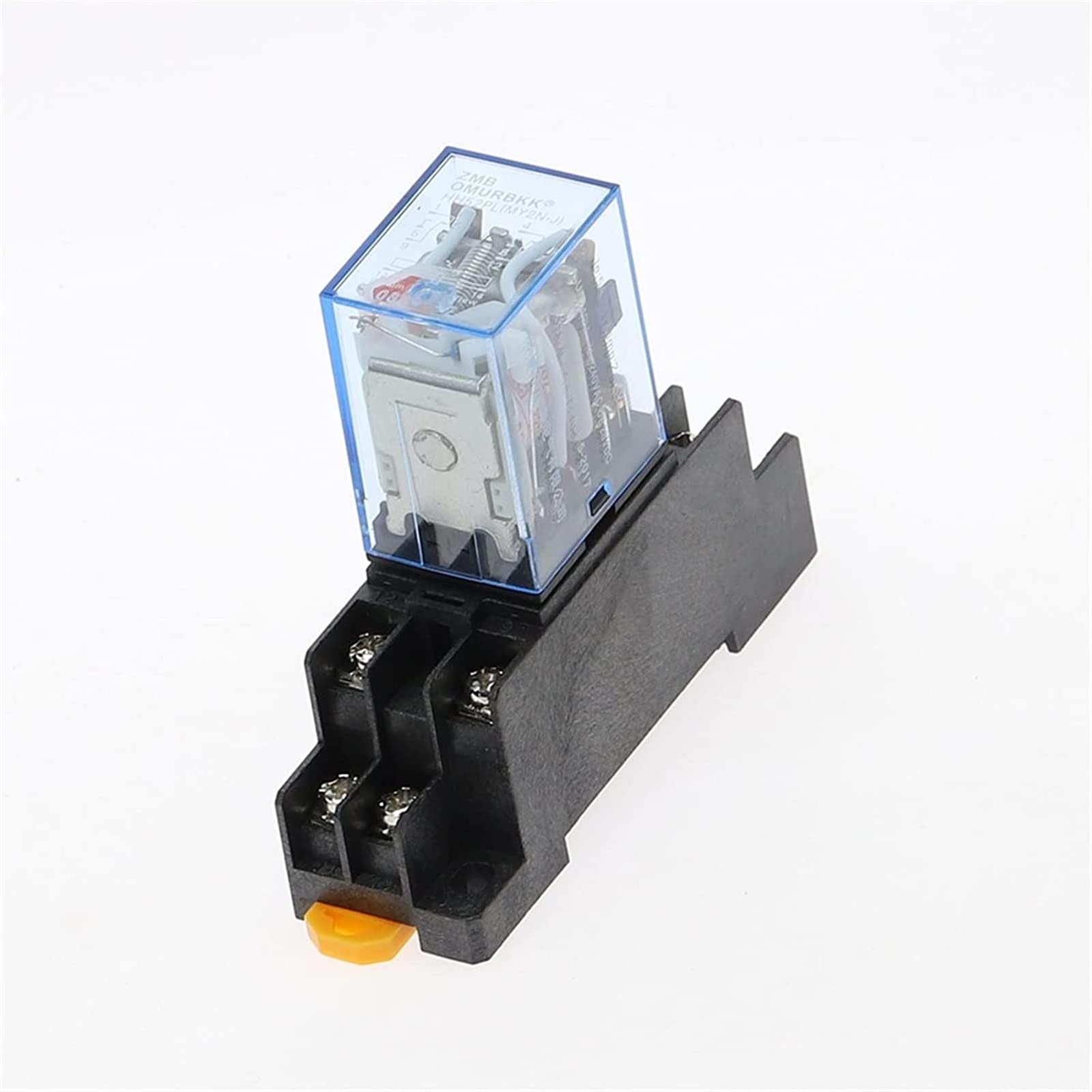 Relé MY2P HH52P MY2NJ Bobina de relé General DPDT Micro Mini Interruptor electromagnético con base enchufe LED AC 110V 220V DC12V 24V 36V(AC 380V)