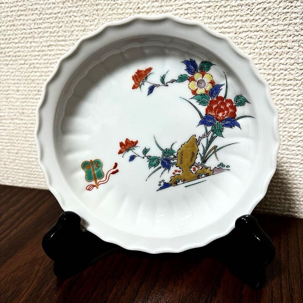 Amazon.co.jp: 有田焼 柿右衛門様式 柄違銘々皿5客 : ホーム＆キッチン