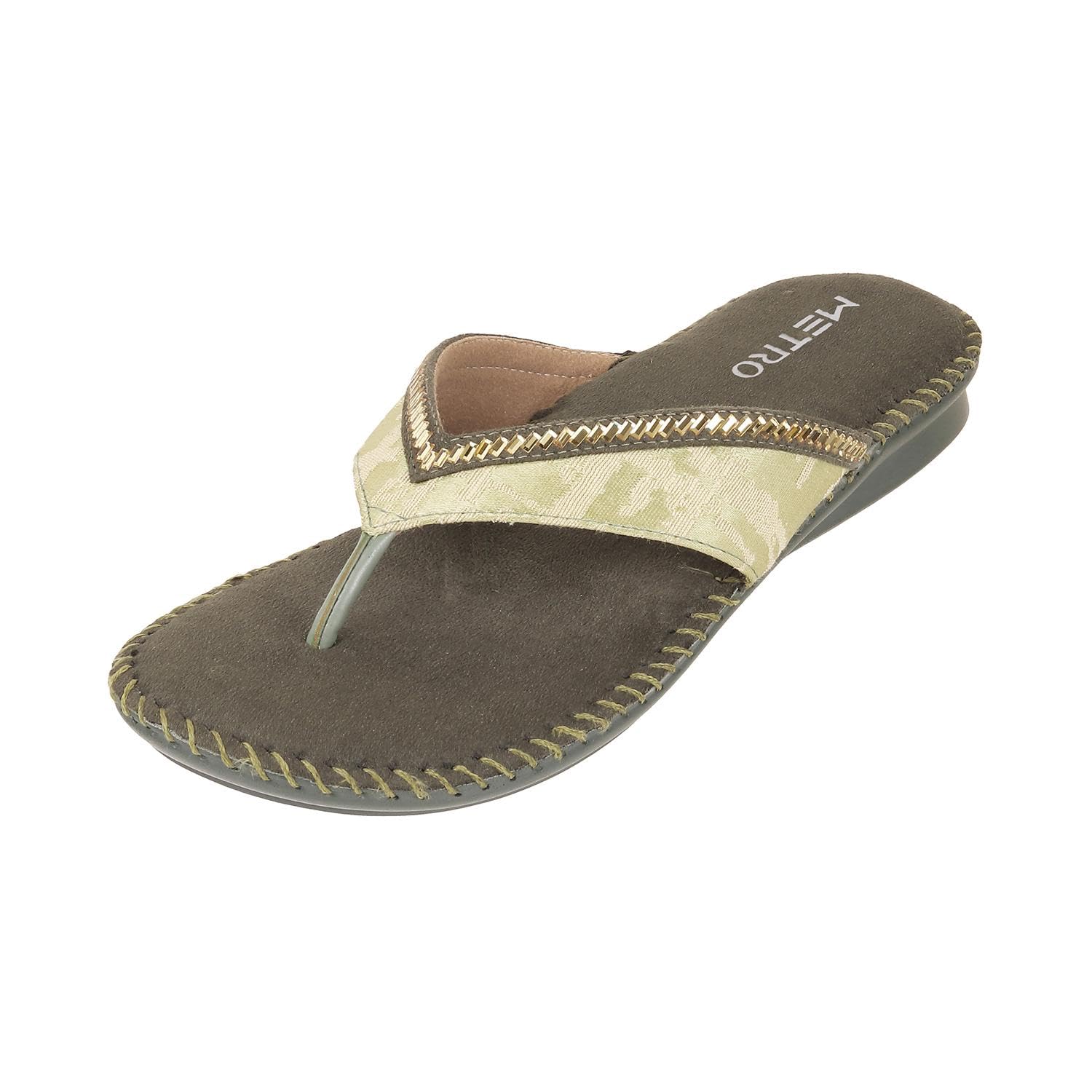 Metro Women Green Flat Comfort Sandal UK/3 EU/36 (44-32) (B0CPTDXZ2F) Amazon Price History, Amazon Price Tracker