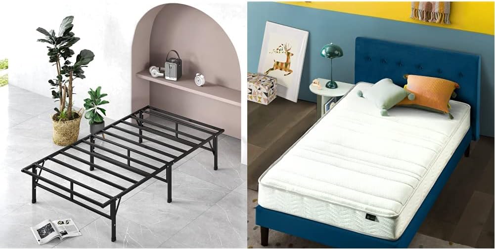 Zinus SmartBase Compack Mattress Foundation / 14 Inch Metal