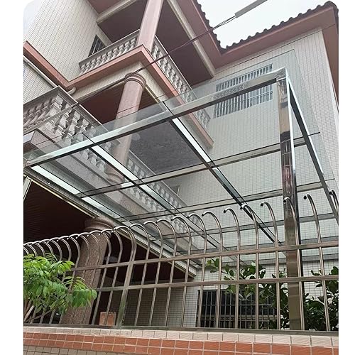 Hoja de policarbonato transparente a medida para techos con protección UV 8