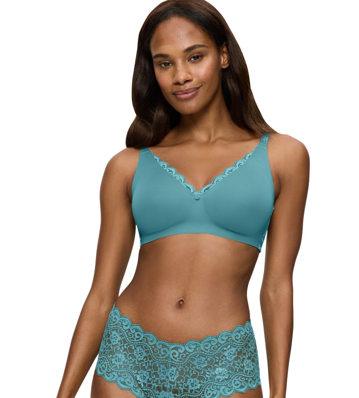 Triumph Amourette N01 Quiet Turquoise, Quiet Turquoise, 34C