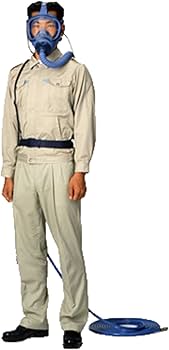 Amazon.co.jp: 興研 一定流量形エアラインマスク サカヰ式 12号HVーY 1