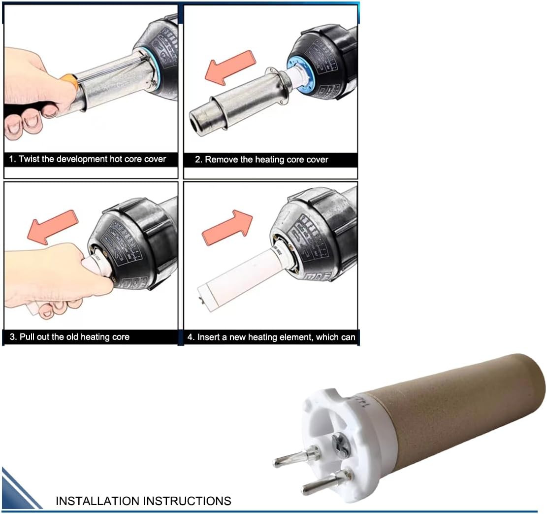 142.718 Element Fit For Triac AT & ST Heat Gun 120V/1550W (2 Pcs)