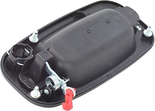 Miniatura 612 de TRQ Manija de puerta exterior texturizada LH del conductor trasero para Chevy GMC Pickup Truck SUV