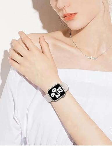 Miniatura 4 de Paquete de 15 correas de reloj compatibles con Apple Watch de 1.496 pulgadas, 1.575 pulgadas, 1.614 pulgadas, 1.654 pulgadas, 1.732 pulgadas, 1.772